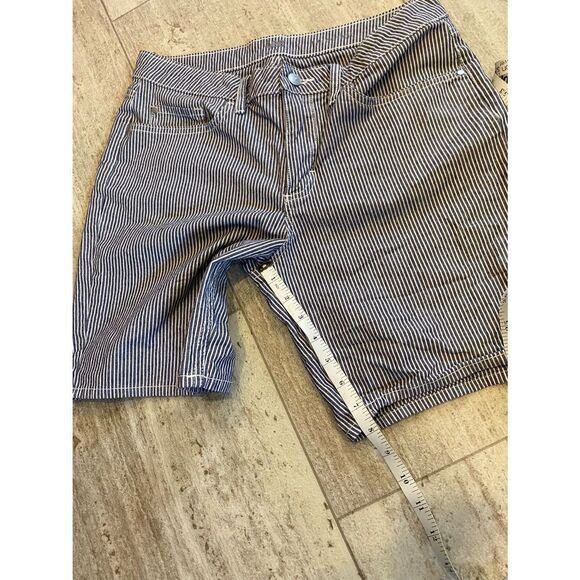 Vintage LEE Riders Engineer Stipe Shorts 12 M - Picture 10 of 10